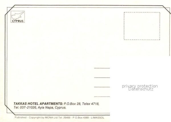 Ayia Napa Agia Napa Hotel Takkas Schwimmbad Strand – Bild 2