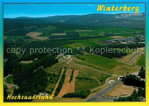 Winterberg Hochsauerland Fliegeraufnahme