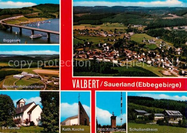 Valbert Biggesee Blindenerholungsheim Kirchen R
