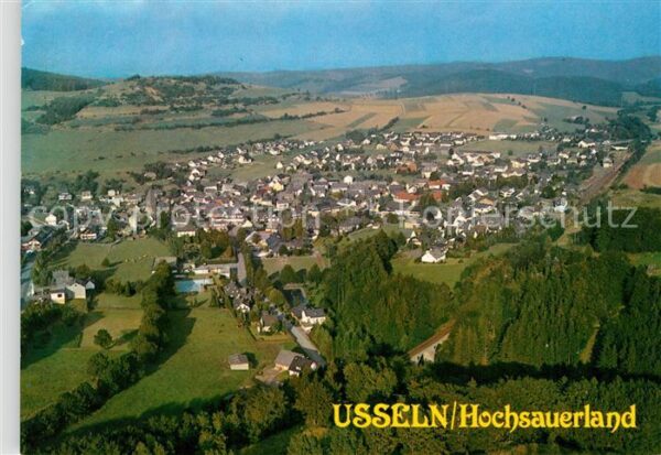 Usseln Fliegeraufnahme Panorama