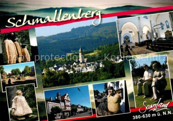 Schmallenberg Kirche Denkmäler Panorama