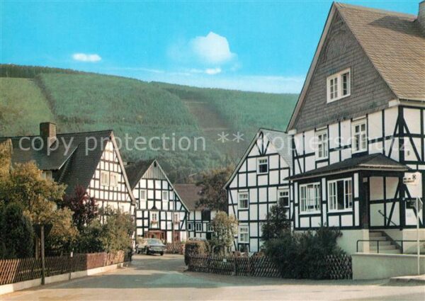 Saalhausen Sauerland Fachwerkhäuser