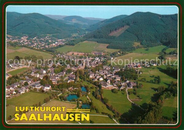 Saalhausen Sauerland Fliegeraufnahme