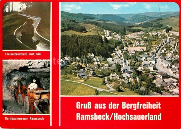 Ramsbeck Fliegeraufnahme Freizeitzentrum Fort Fu