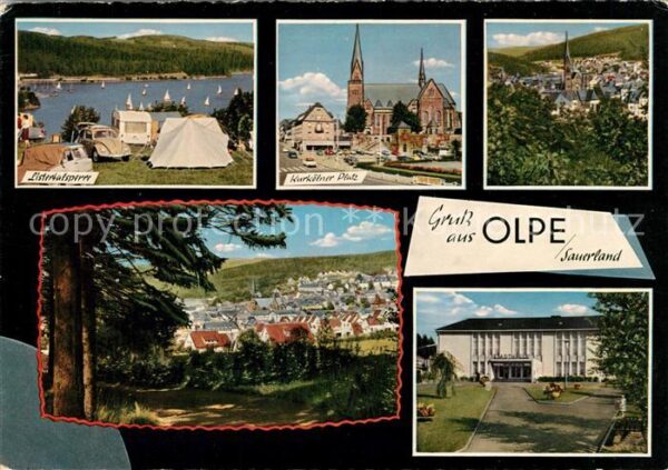 Olpe Biggesee Listertalsperre Kurköllner Platz Stadth