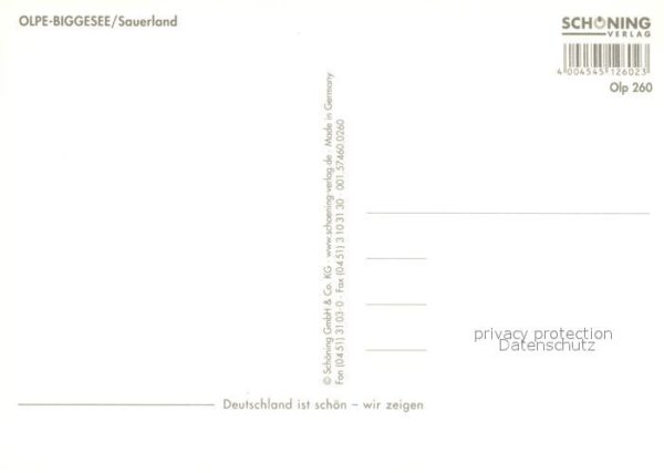 Olpe Biggesee Schloss Stadtturm Denkmal Bootsanlegest – Bild 2