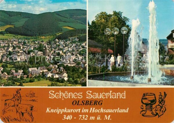 Olsberg Sauerland Fontäne Kirche
