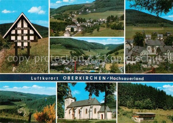Oberkirchen Sauerland Kirche Panorama