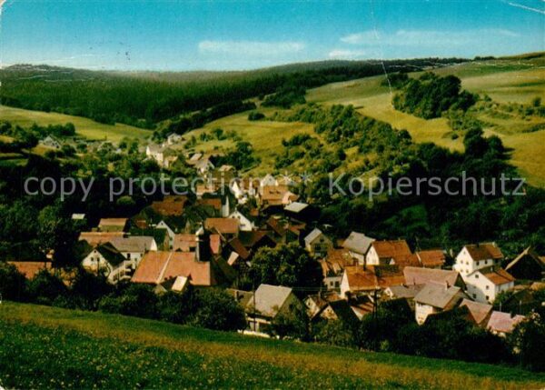 Spessart Region Habichtsthal Panorama Pension Büdel