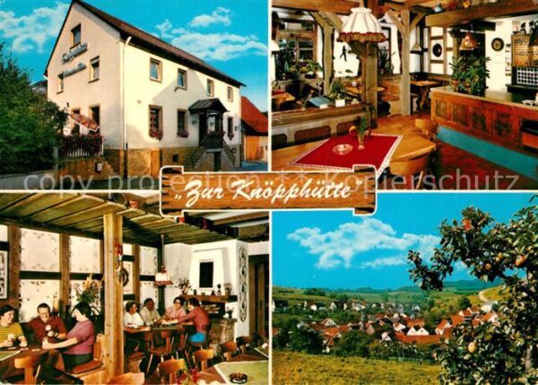 Jakobsthal Unterfranken Gasthaus Pension Knöpphütte