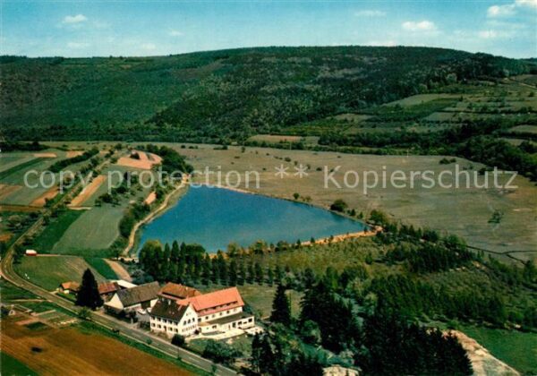 Rieneck Fliegeraufnahme Gästehaus Gut Dürnhof