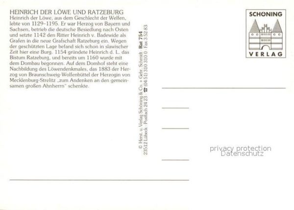 Ratzeburg Dom Löwendenkmal – Bild 2
