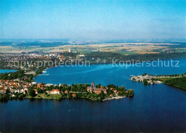 Ratzeburg Fliegeraufnahme Domhalbinsel