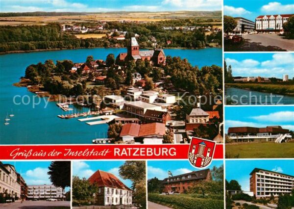Ratzeburg Fliegeraufnahme Panoramen
