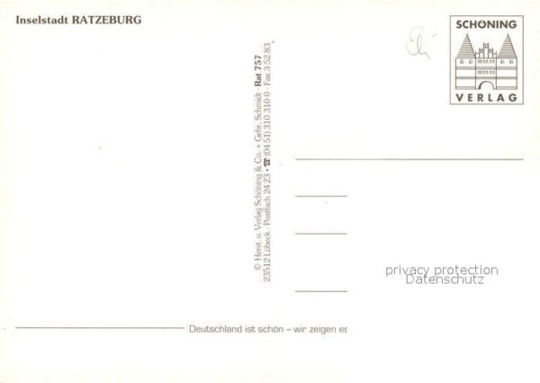 Ratzeburg Dom Rathaus Bootsanleger Heimatmuseum M – Bild 2