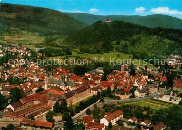 Amorbach Miltenberg Fliegeraufnahme