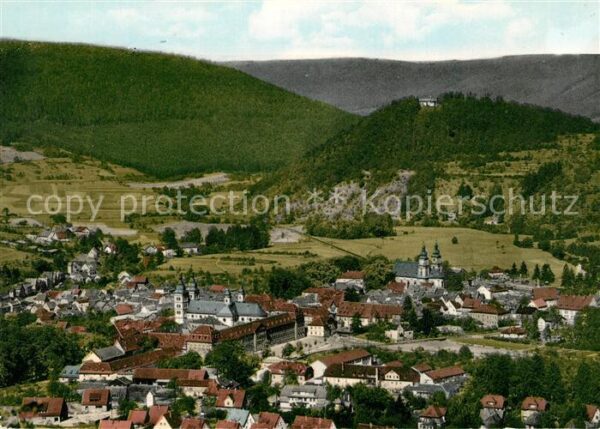 Amorbach Miltenberg Fliegeraufnahme