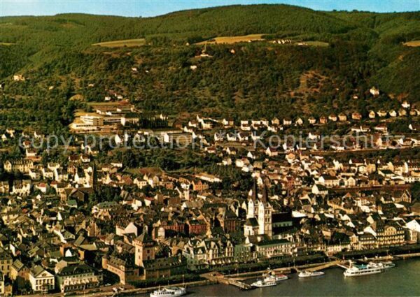 Boppard Rhein Fliegeraufnahme