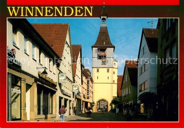 Winnenden Schwaikheimer Torturm Marktstraße