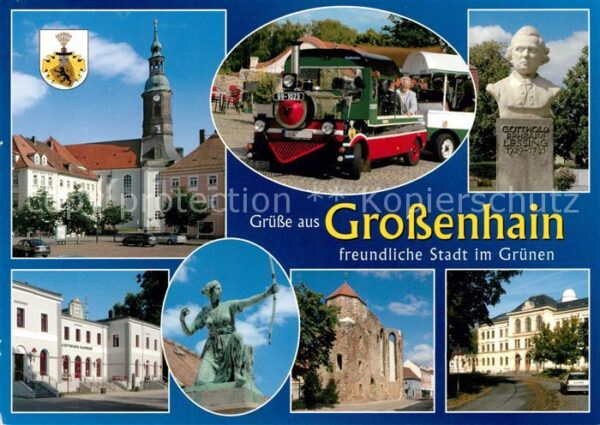 Grossenhain Sachsen Marienkirche Cottbuser Bahnhof Diana Gö