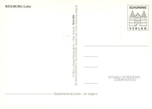 Weilburg Tunnelschleuse Stadtansichten – Bild 2