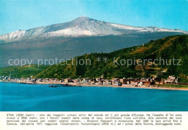 Etna Italien Panorama