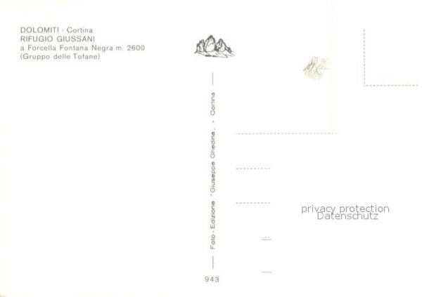 Cortina d Ampezzo Rifugio Giussani Tofane – Bild 2