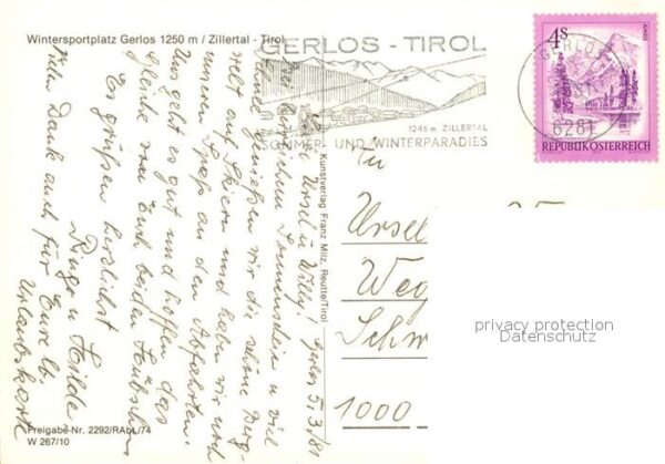 Gerlos Fliegeraufnahme – Bild 2