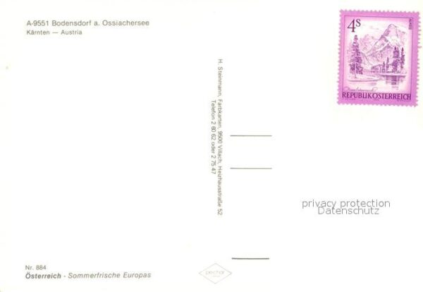 Bodensdorf Ossiacher See Fliegeraufnahme – Bild 2