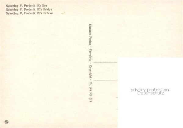 Nykobing F. Frederik IXs Bro – Bild 2