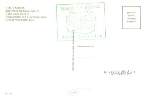 Reisseck Kaernten Sporthotel Reisseck – Bild 2