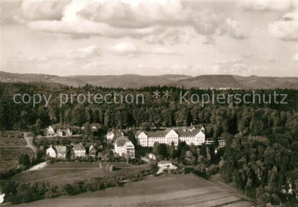 Backnang Fliegeraufnahme Sanatorium Wilhelmsheim