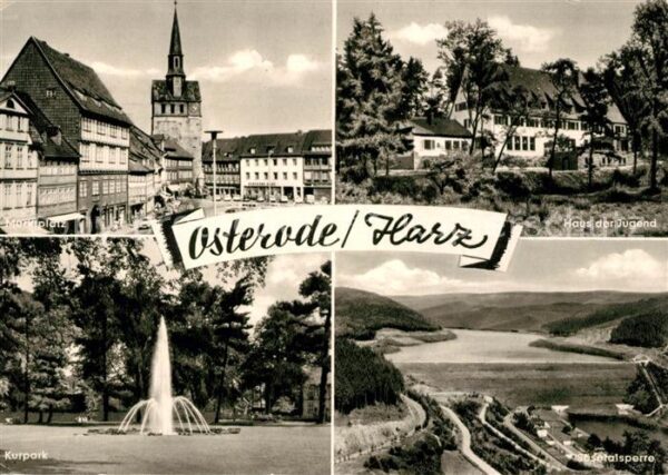 Osterode Harz Haus der Jugend Sösetalsperre Marktplat