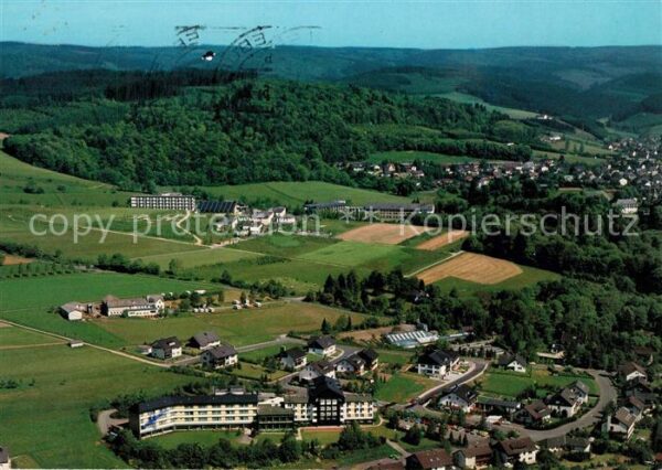 Bad Berleburg Fliegeraufnahme Baumrainklinik Odeborn-