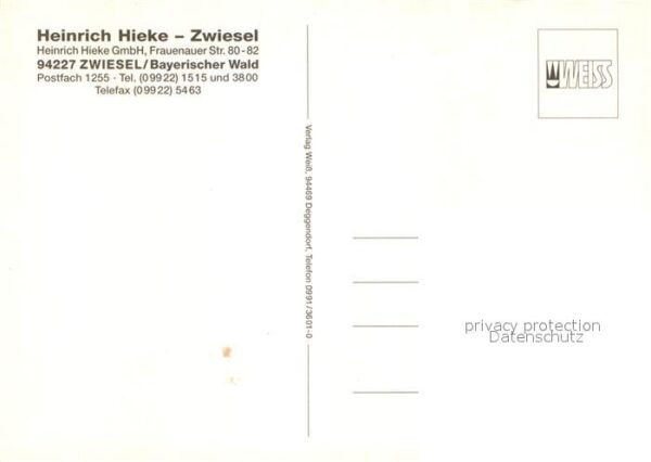 Zwiesel Niederbayern Bärwurzerei Hieke Heinrich – Bild 2