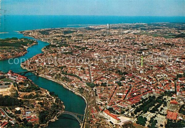 Porto Portugal Fliegeraufnahme Tres Pontes