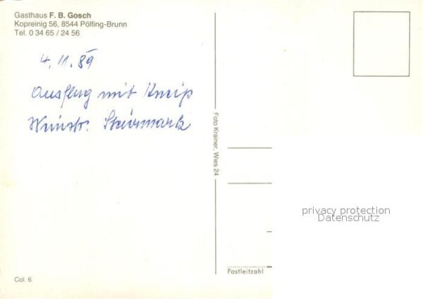 Poelfing-Brunn Gasthaus Gosch – Bild 2