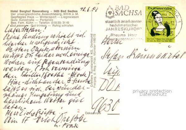 Bad Sachsa Harz Hotel Berghof Ravensberg – Bild 2