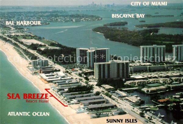 Miami Beach Sea Breeze Hotel Bal Harbour Fliegerauf