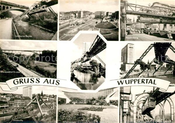 Wuppertal Döppelsberg Stadtmitte Schwimmoper