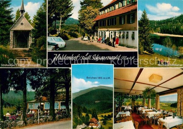 Neuenweg Gasthof Haldenhof Belchen Strohmeyers G