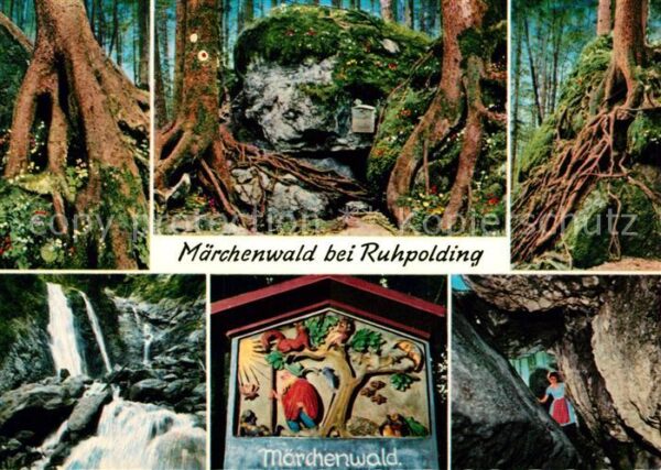 Ruhpolding Märchenwald Nesslauer Wasserfall Glücks