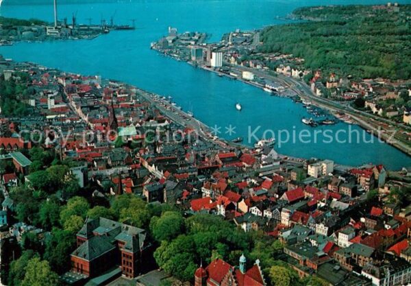 Flensburg Fliegeraufnahme Förde