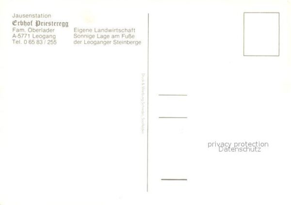 Leogang Jausenstation Erbhof Priesteregg – Bild 2