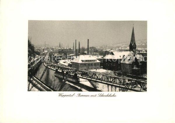 Wuppertal Barmen Schwbebahn