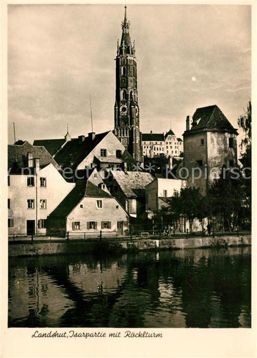 Landshut Isar Röcklturm