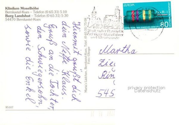 Bernkastel-Kues Kliniken Moselhöhe Reha Centrum – Bild 2