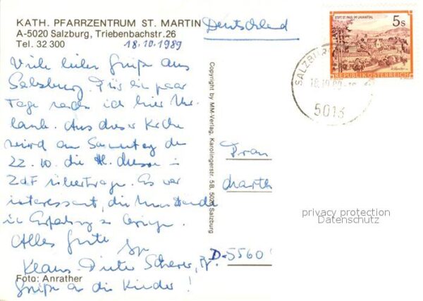 Salzburg Oesterreich Katholische Pfarrzentrum St. Martin – Bild 2