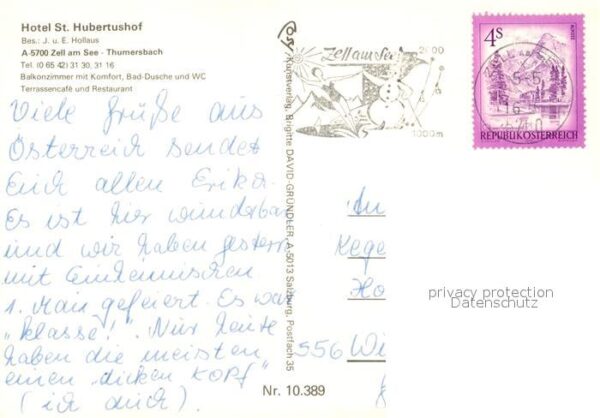 Zell See Hotel St. Hubertushof – Bild 2