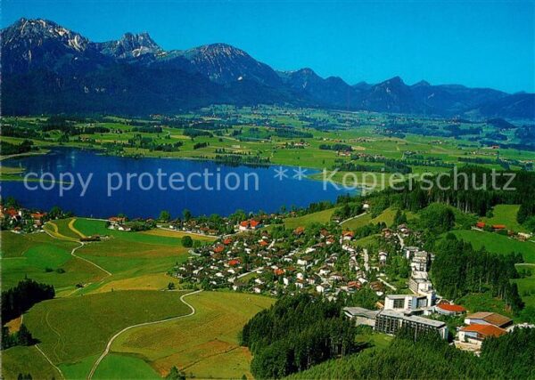 Hopfen See Fliegeraufnahme Rossberg Aggenstein Bre
